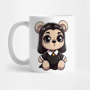 Cute Gothic Bear Kawaii Mug